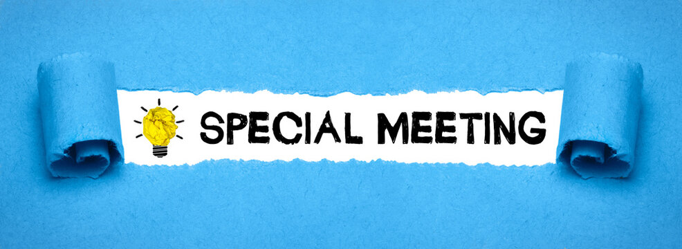 Special Board Meeting